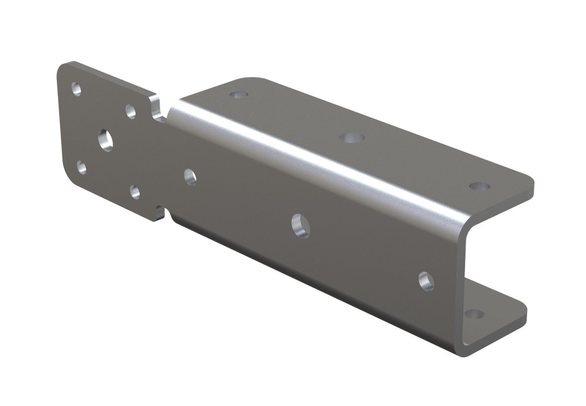 Rotation handle lock U-shape