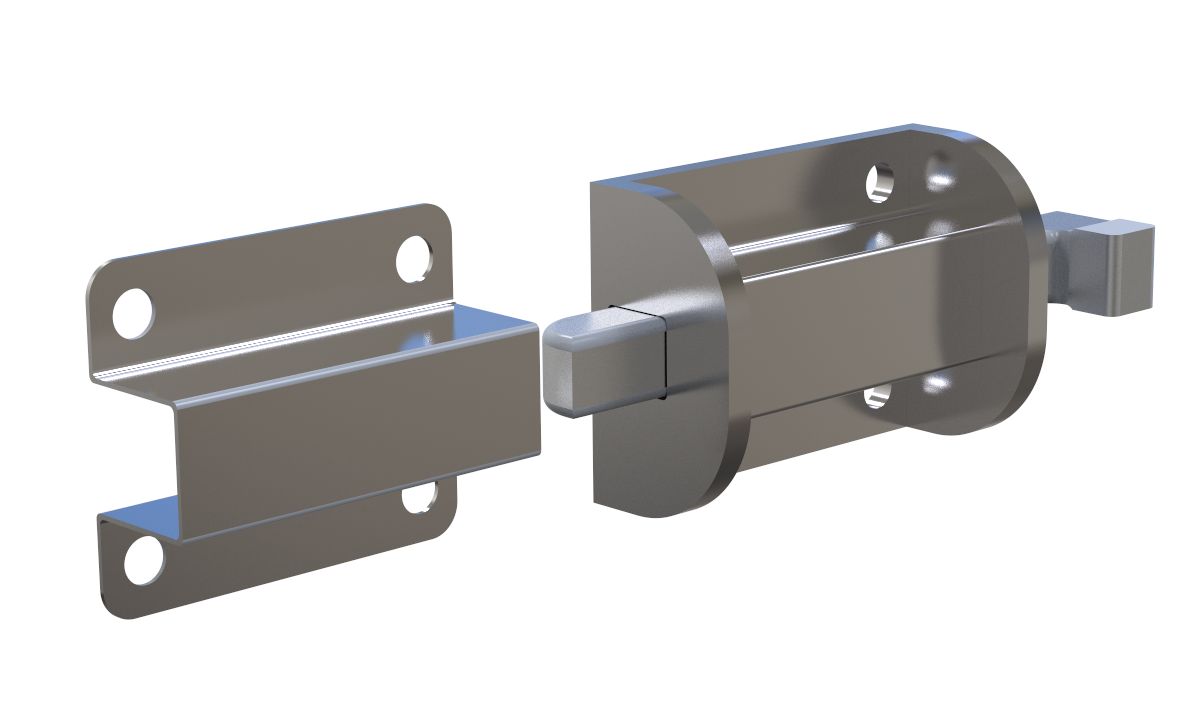 Slide-latch-Lock- assembly