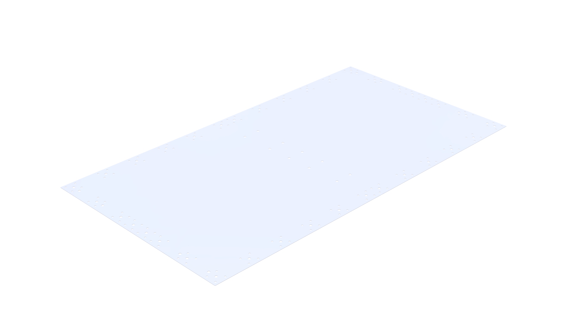 Top Plate - 1540 x 840 mm