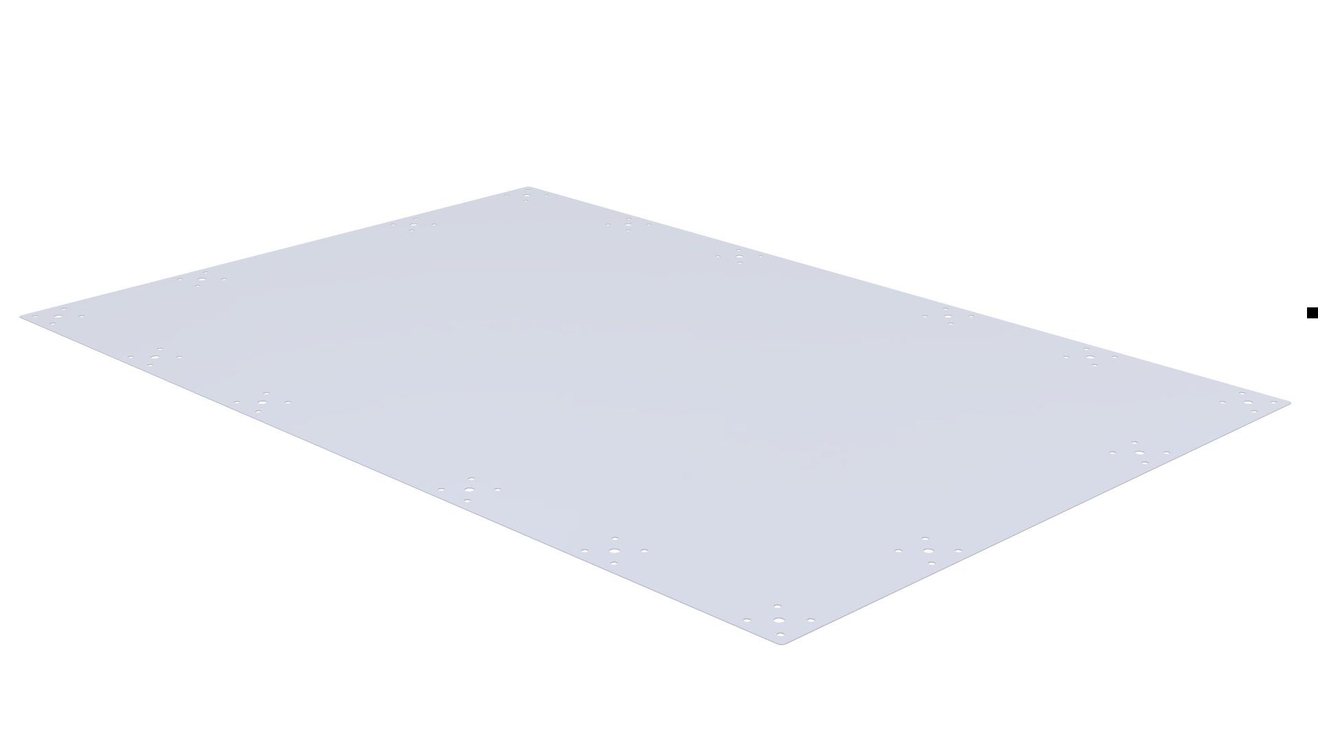 Top Plate - 840 x 1260 mm