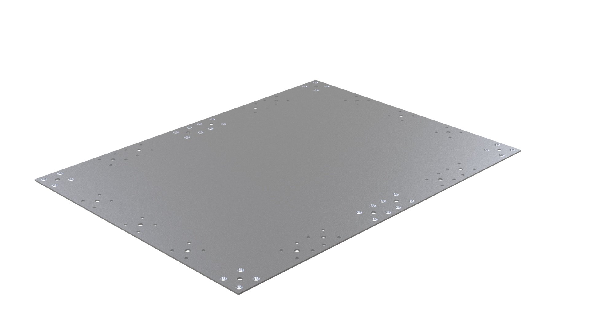 Top plate - 840 x 630 mm