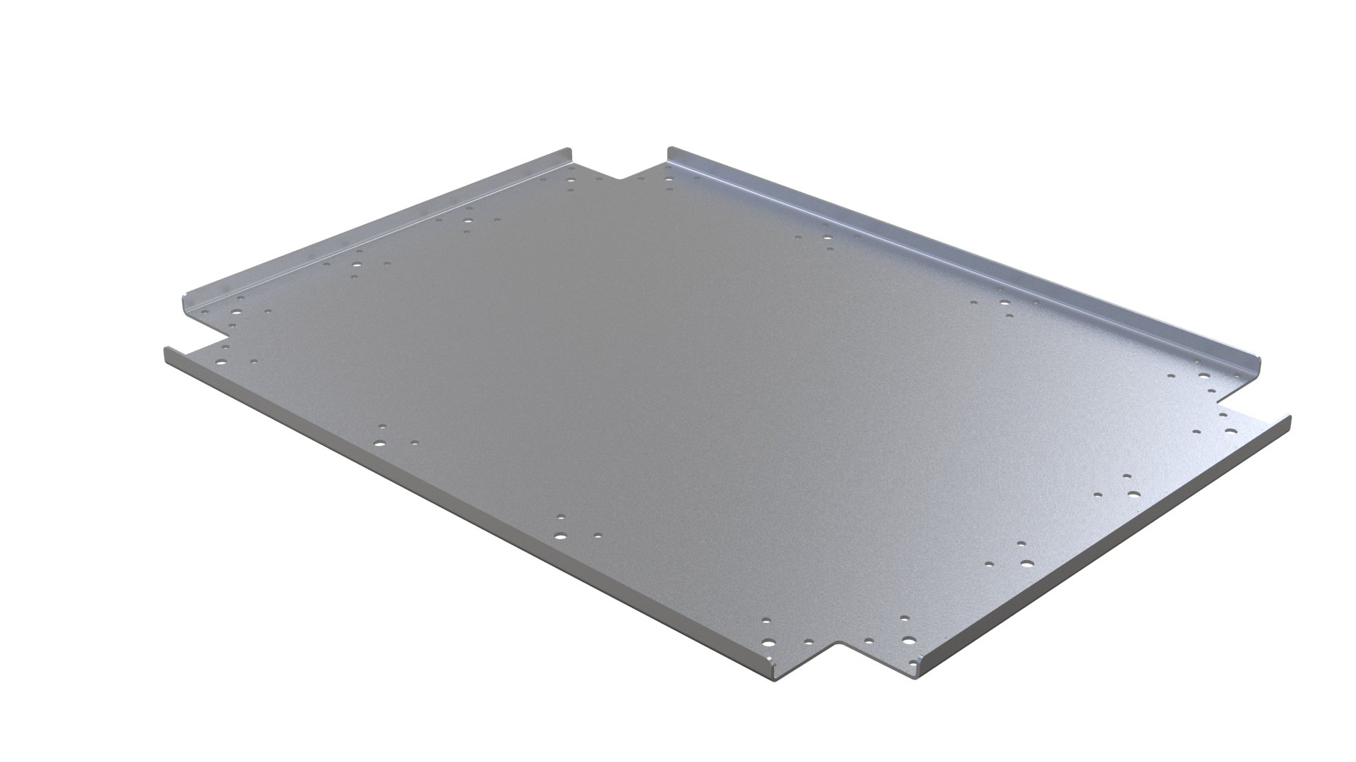 Top Plate W Edge - 840 x 630 mm