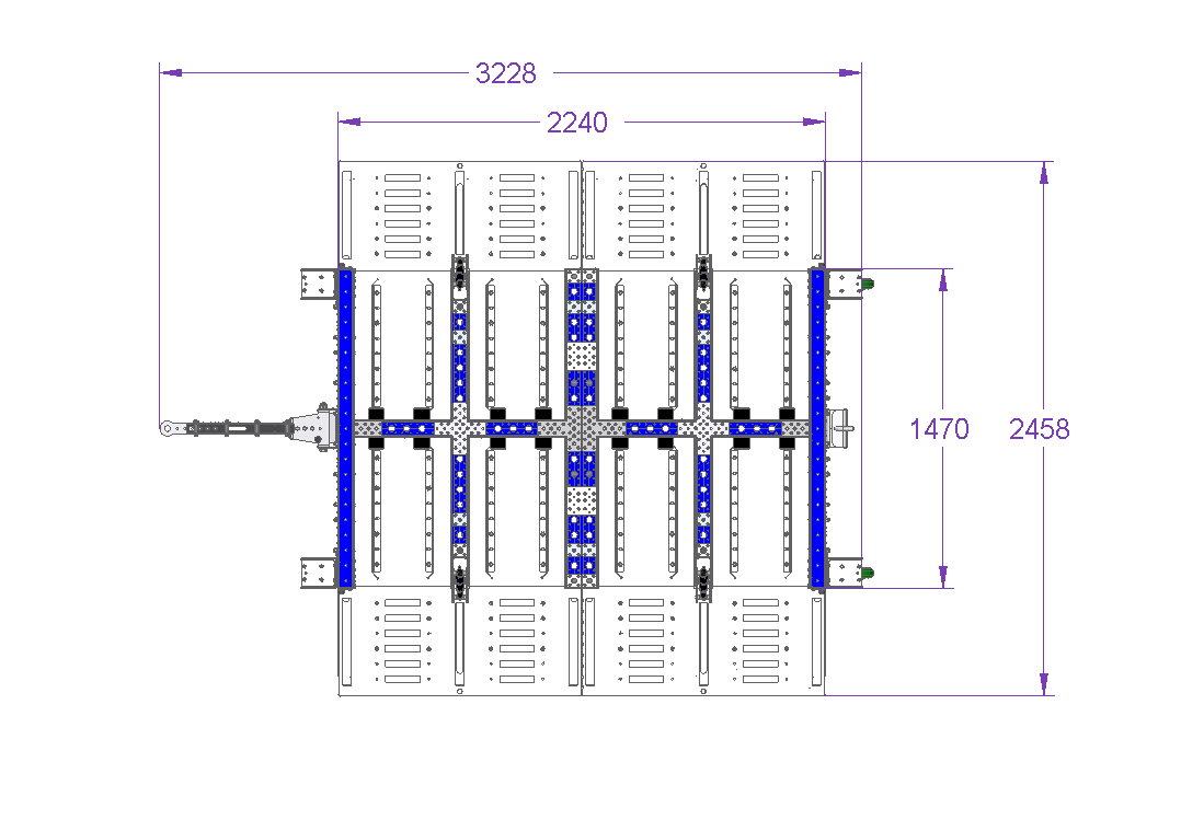 8 in 1 Mother Daughter System For Dollies - 2240 x 1470 mm