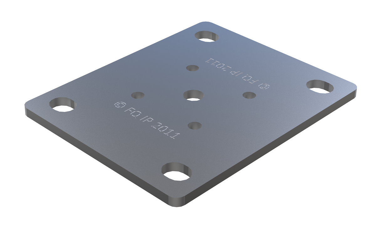 Wheel Attachment - 105 x 77,5 mm