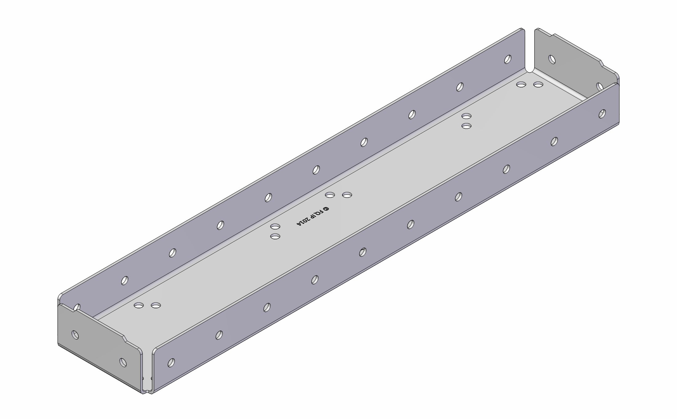 Wheel Attachment Box Middle - 700 mm