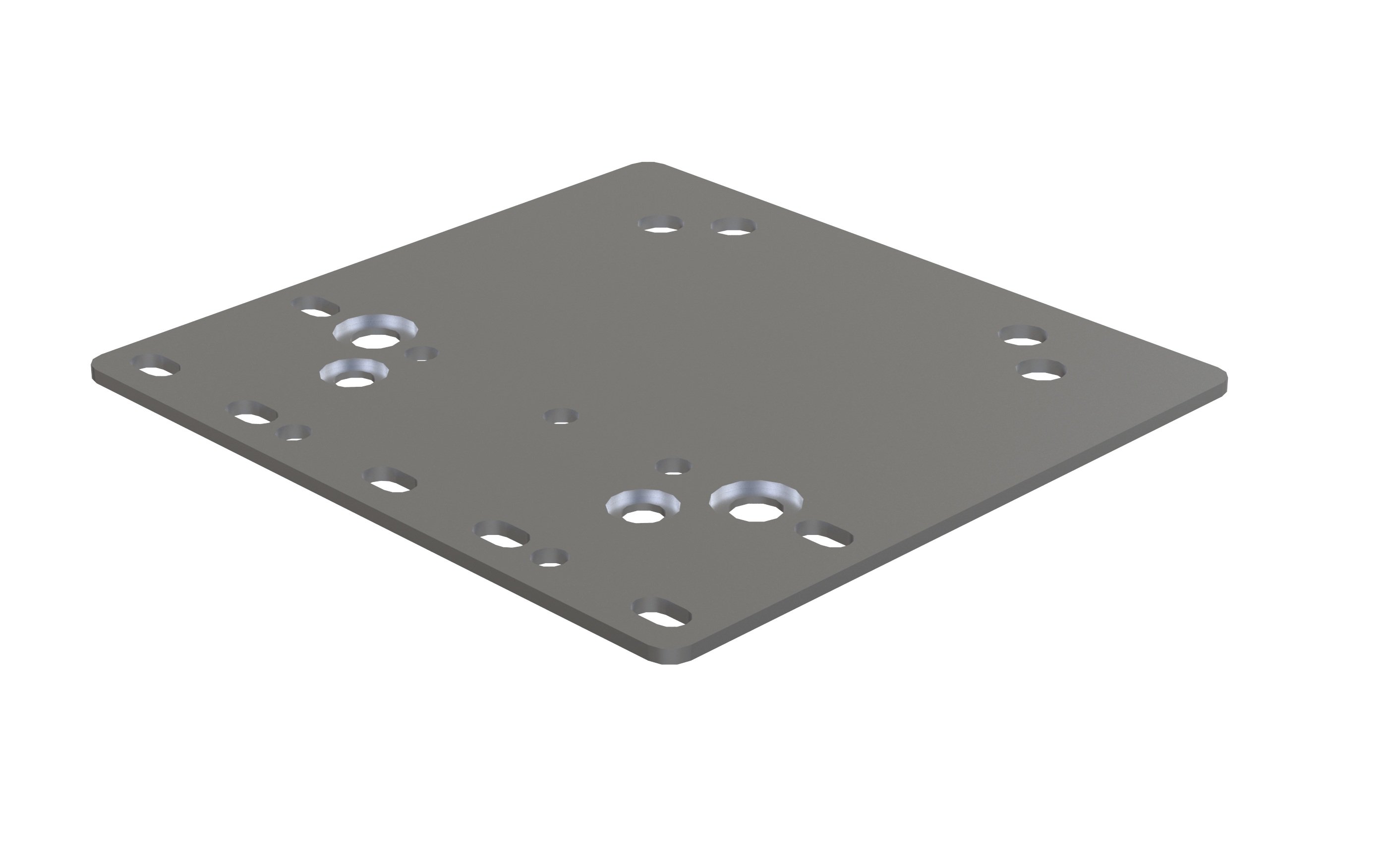 Wheel attachment plate Beam/Box