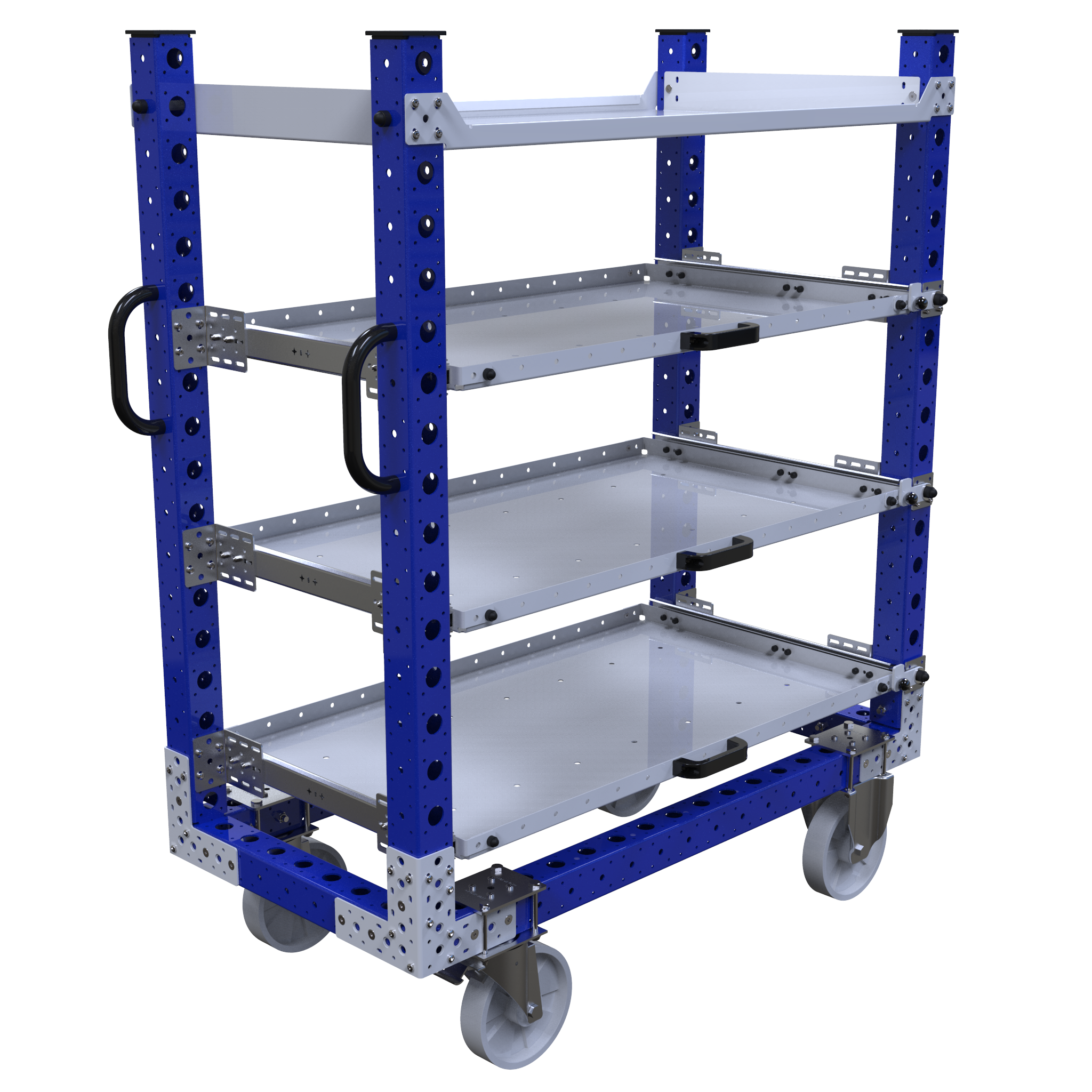 Extendable Shelf Cart-1260 x 630 mm