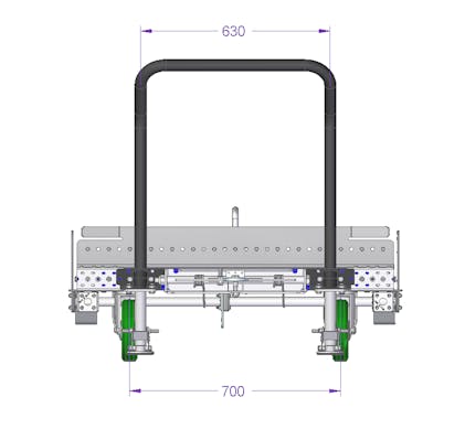 Roller Cart - 1610 x 1050 mm
