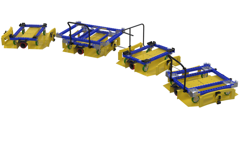 The carts for Volvo Car US Operations