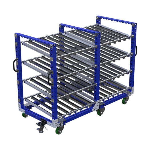 Industrial Flow Carts in Any Size | FlexQube