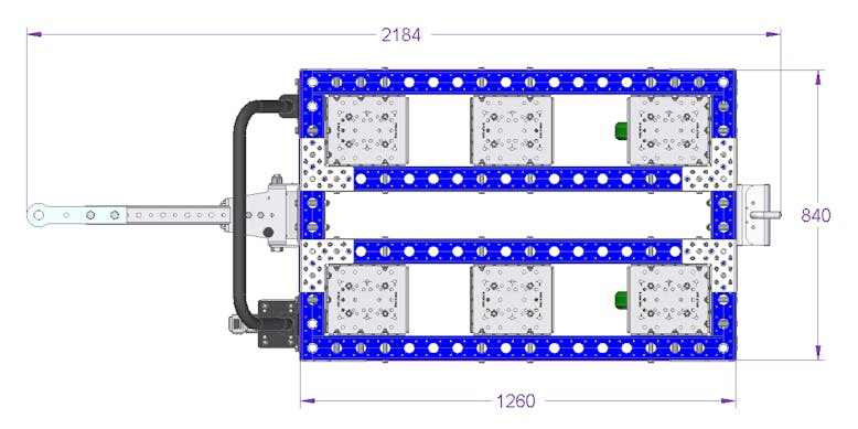 Tugger Cart - 1260 x 840 mm