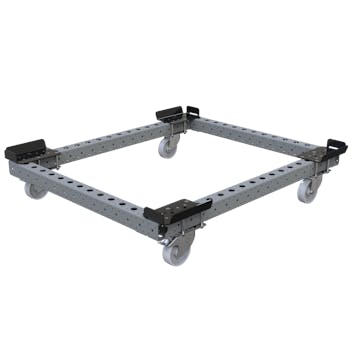 Simple pallet/container cart.