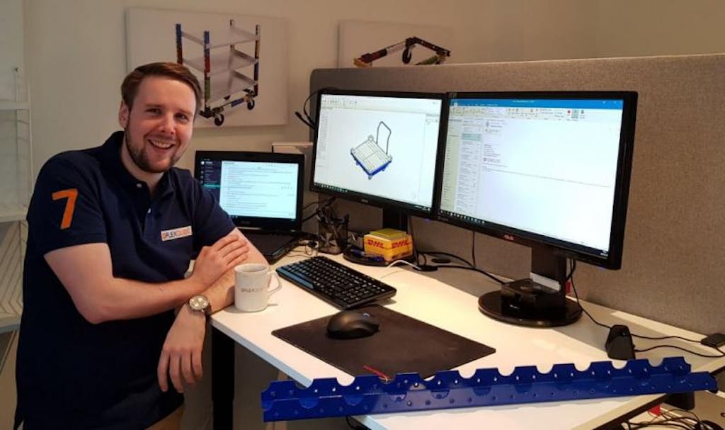 FlexQube design manager Olof Brown