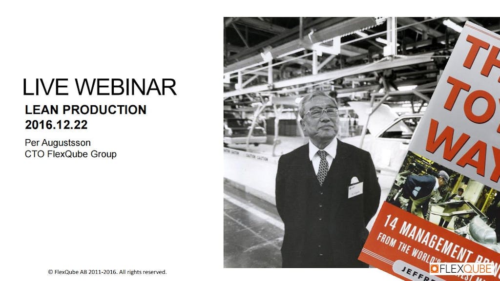 Download our Lean Production Webinar presentation