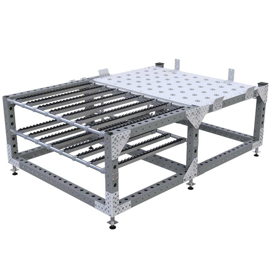 Roller Rack - 1400 x 2030 mm | FlexQube