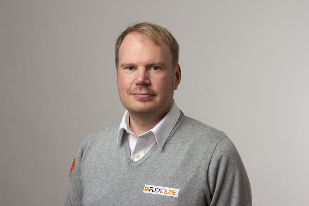 CFO of FlexQube Mikael Lindbäck