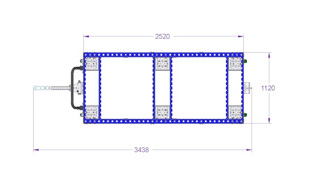 Cart for Roof Plates