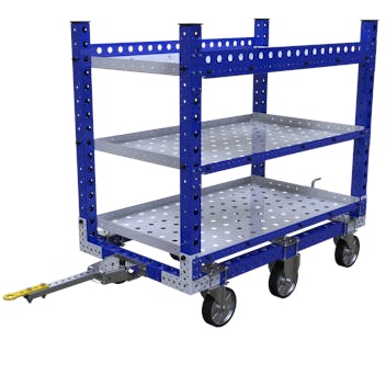 Carro con estante plano - 1470 x 840 mm