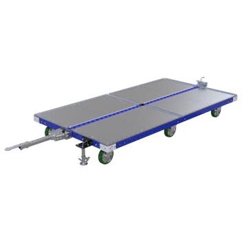 Flat Deck Tugger Cart - 1330 x 2510 mm