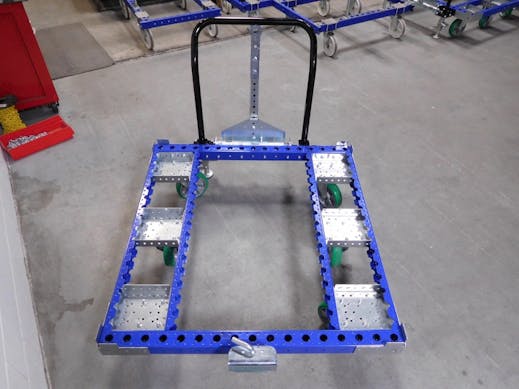 Tugger Cart with Removable Handle Bar 48 x 45 inch