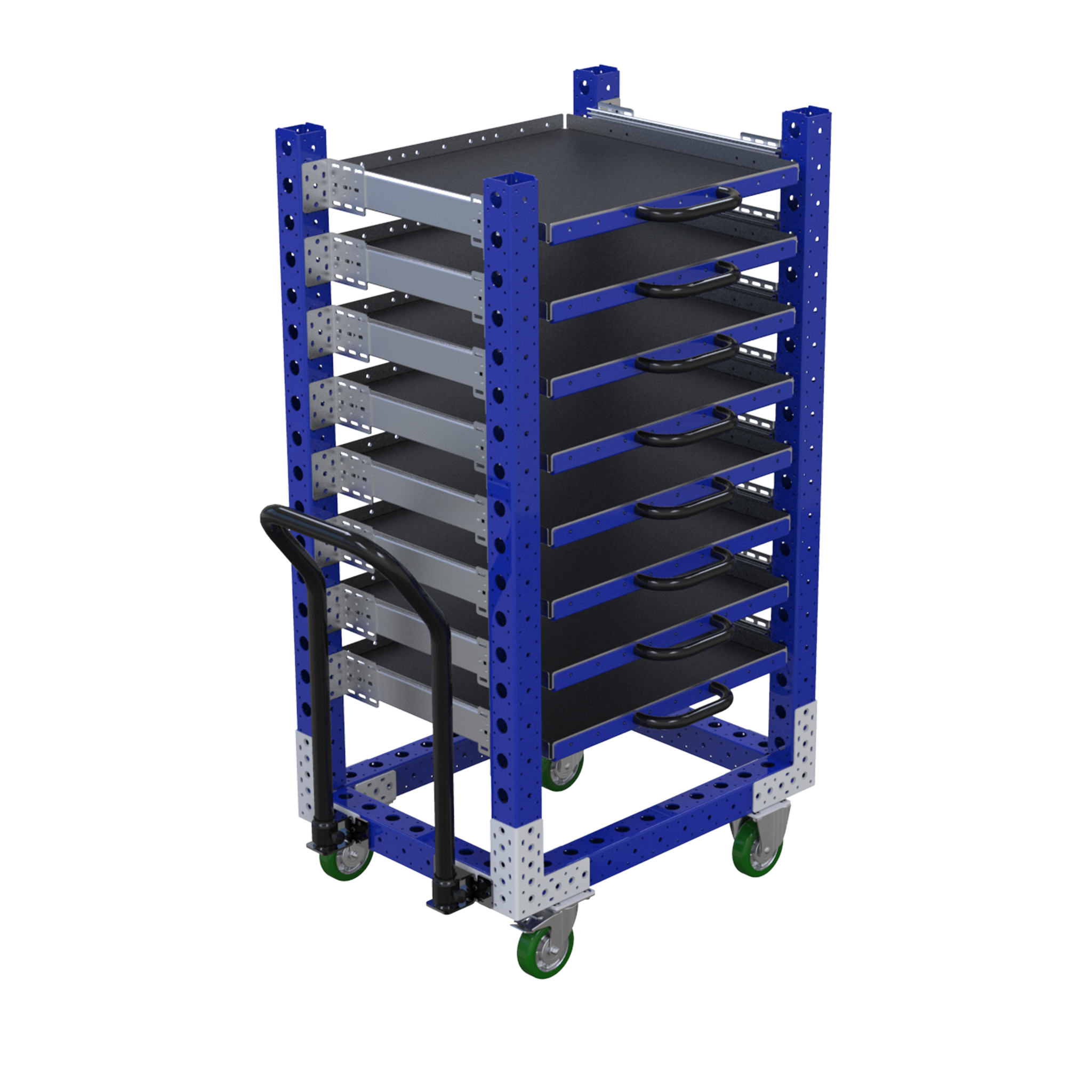 Extendable Shelf Cart - 630 x 840 mm