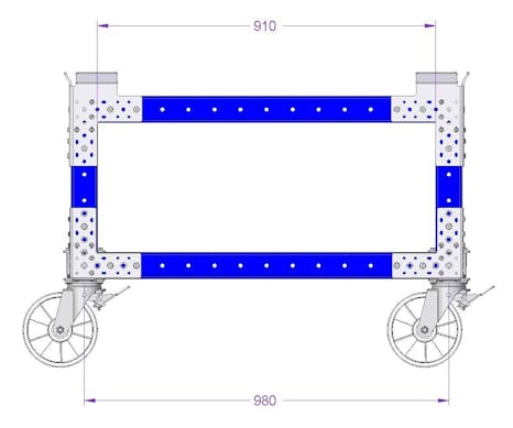 Pallet Cart High 40 x 48 inch