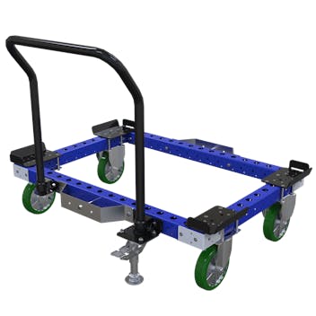 Push cart for pallets and containers