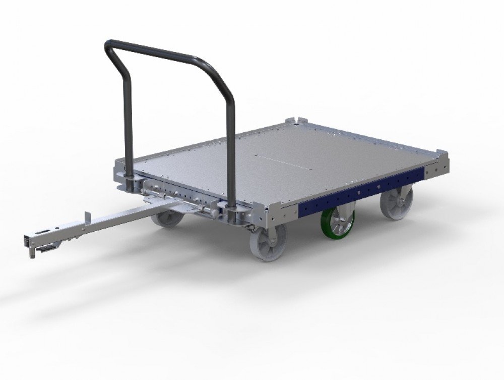 FlexQube Inc. receives an order for 16 flat bed and flat shelf carts!