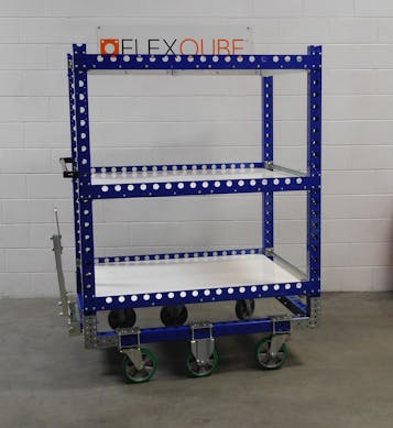 Flat Shelf Cart 55 x 41 inch