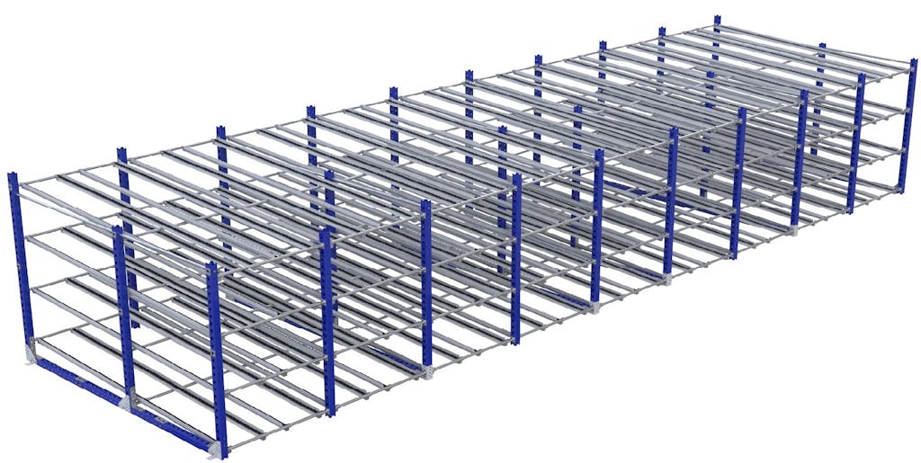 Roller rack – 3080 x 10800 mm