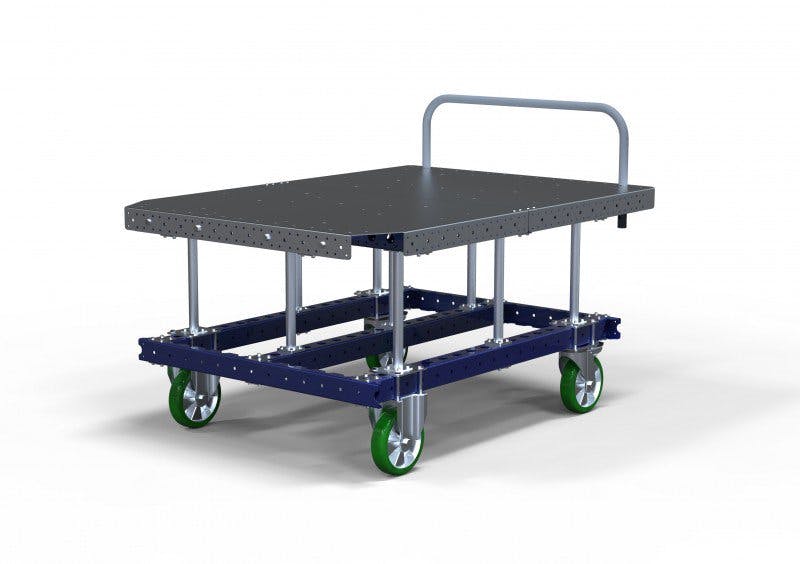 FlexQube raised pallet cart