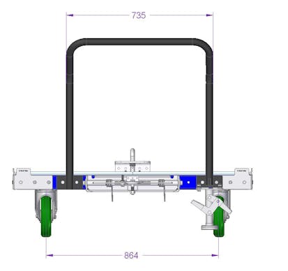 Tugger Cart 48 x 45 inch