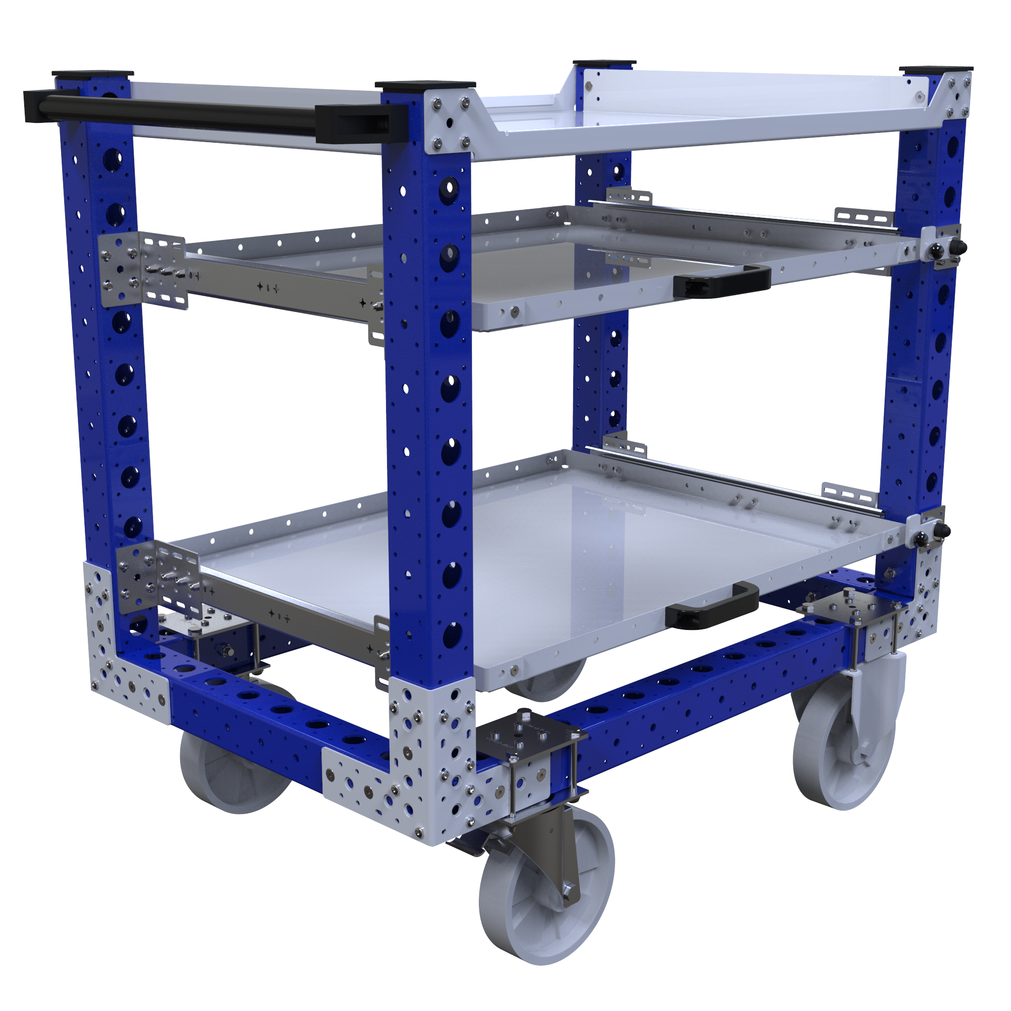 Extendable Shelf Cart – 1050 x 700 mm