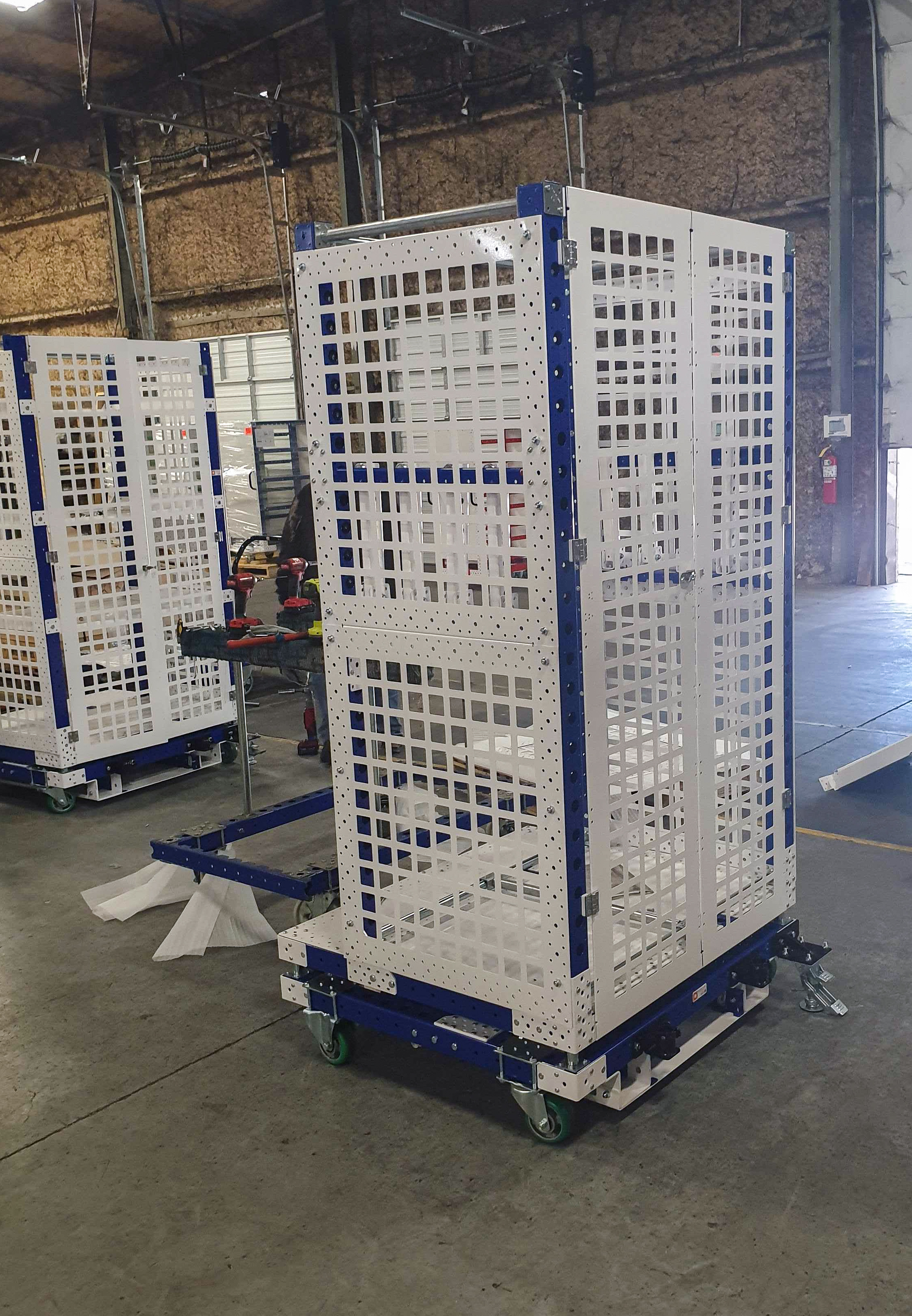 FlexQube Inc. has received an order for order picker carts to a maker of heavy construction equipment machinery headquartered in USA.