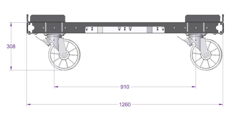 EUR Pallet Trolley 1260 x 840 mm