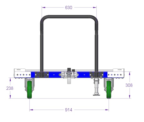 Tugger Cart - 1680 x 1260 mm