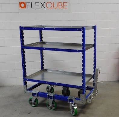 Flat Shelf Cart 1260 x 700 mm