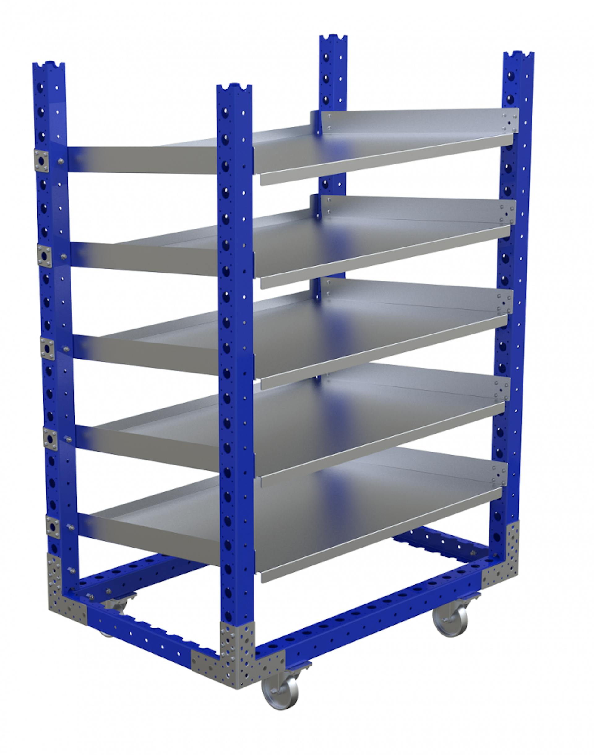 Order for flow shelf carts from Houston, Texas | FlexQube