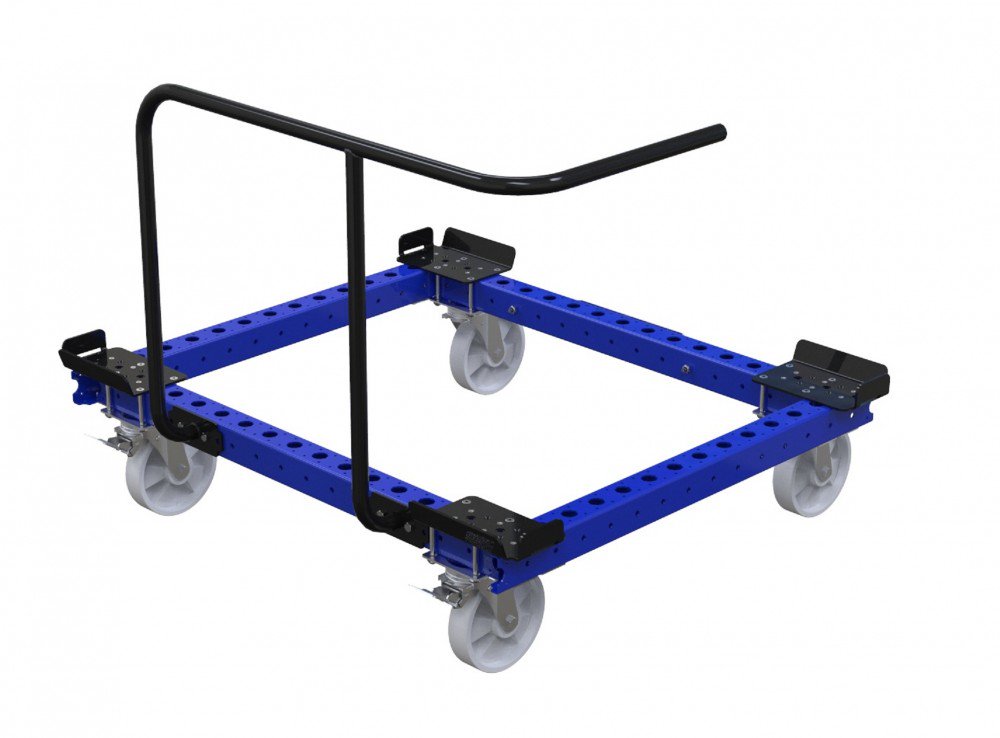 FlexQube Material Handling pallet cart for liftrunner frames