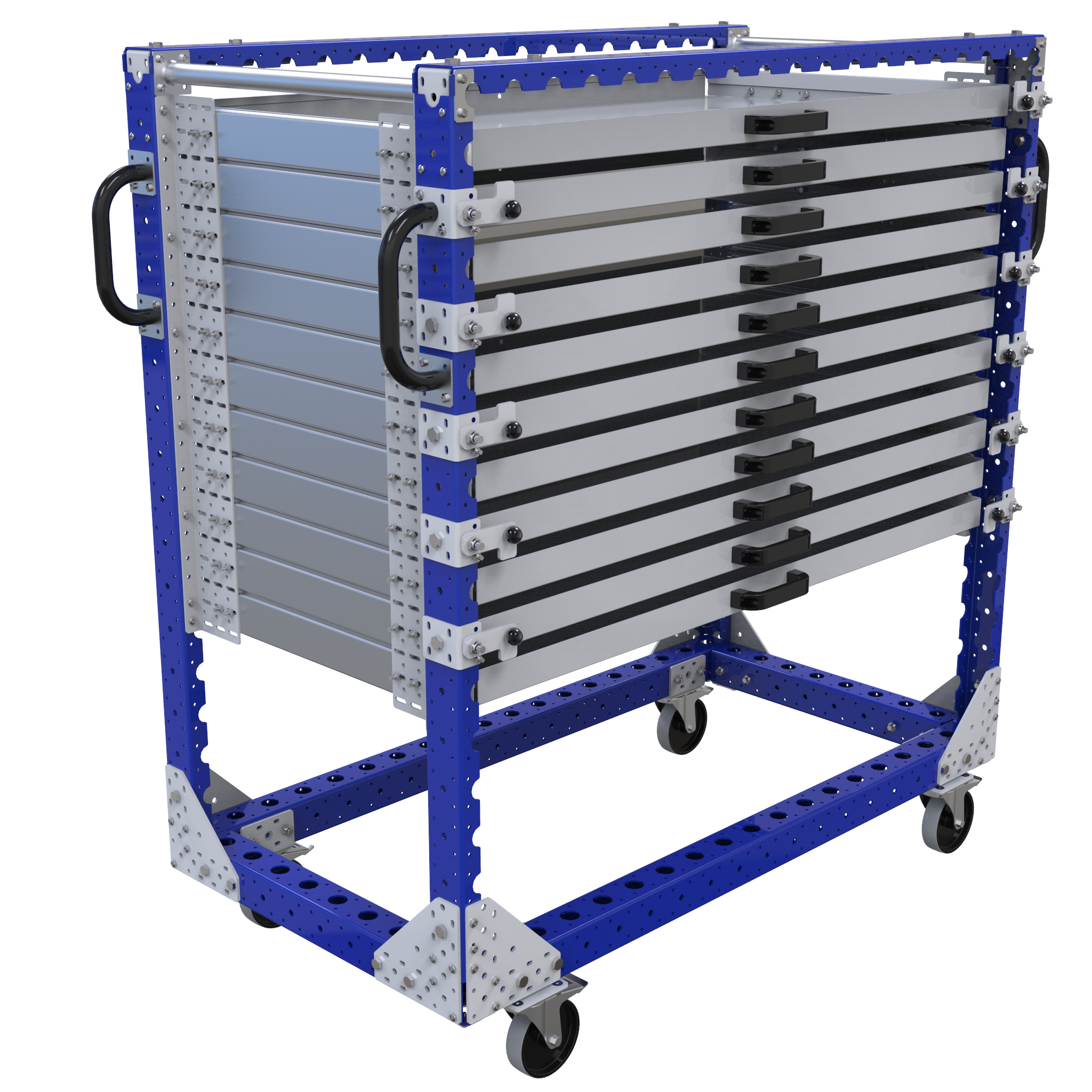 Extendable Shelf Cart - 700 x 1330 mm
