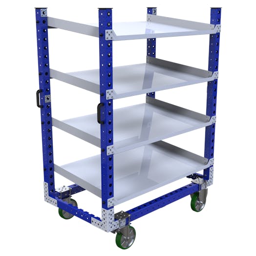 Industrial Flow Carts in Any Size | FlexQube