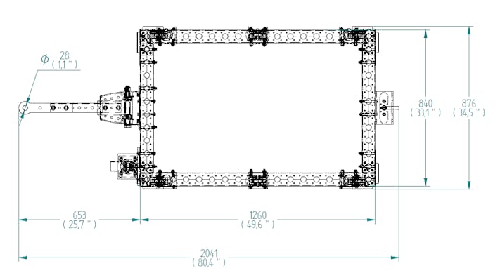 Tugger Cart - 840 x 1260 mm