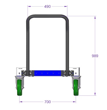 Pallet Cart - 30 x 33 Inch