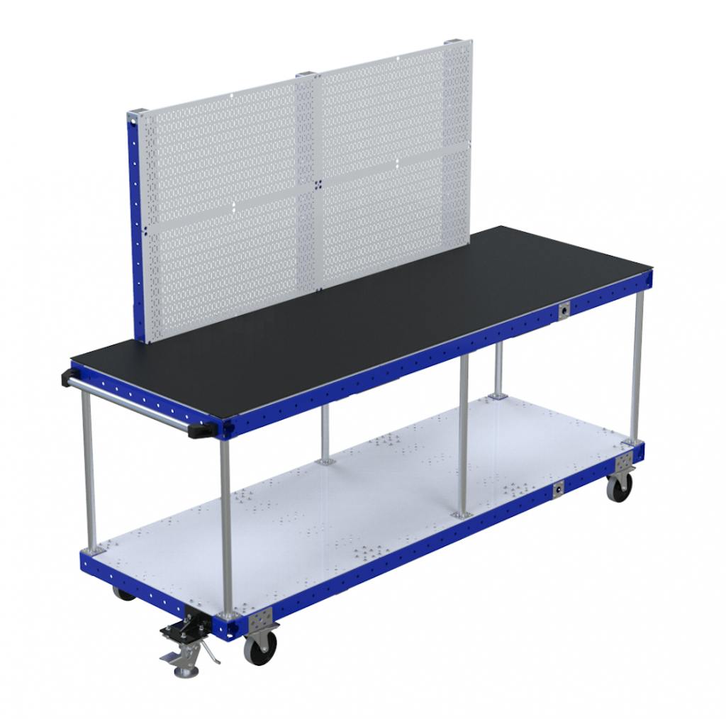 Carros de manipulación de materiales para una mejor ergonomía, productividad y calidad.