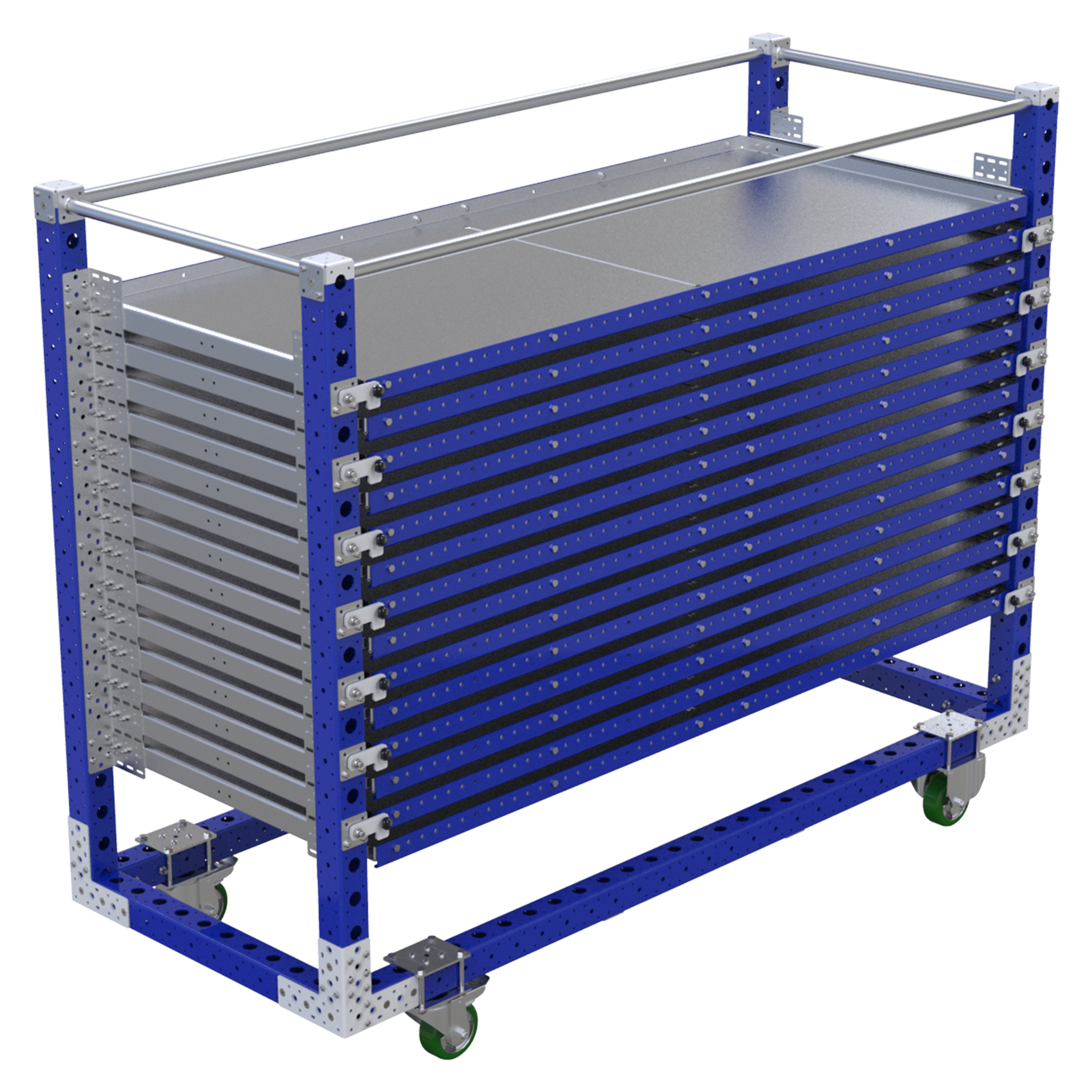 Extendable Shelf Cart - 840 x 2100 mm