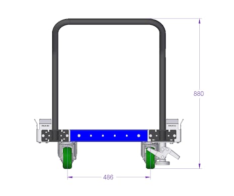 Pallet Cart - 1540 x 840 mm