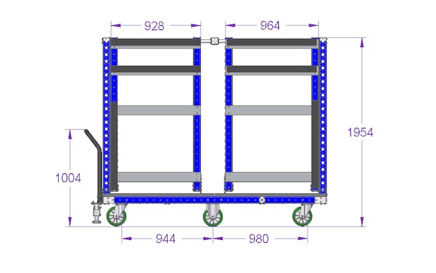 Windshield Cart - 2310 x 1260 mm