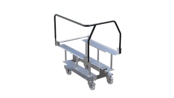 Half Pallet E-frame cart