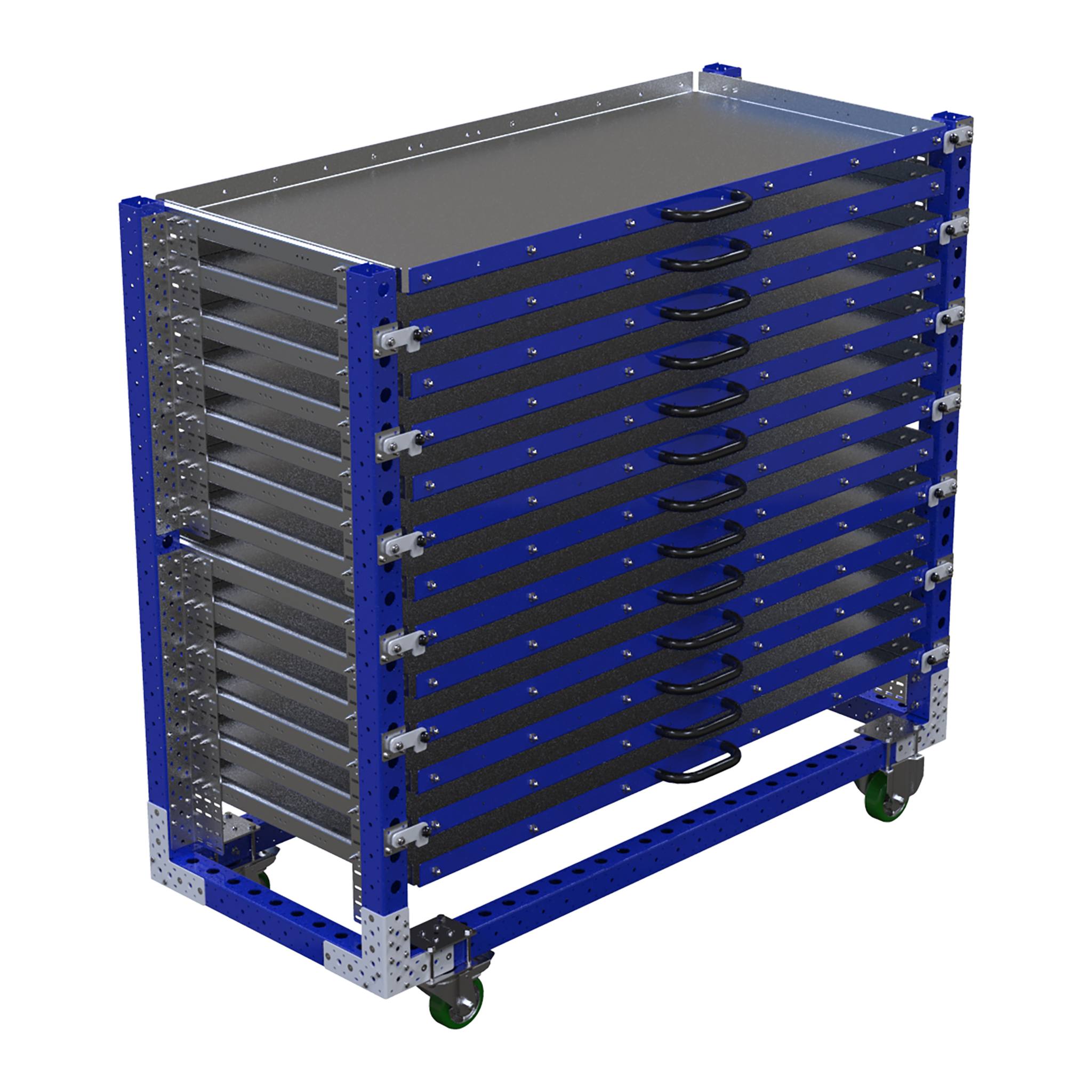 Extendable Shelf Cart – 770 x 1820 mm