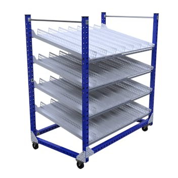 Flow Shelf Cart - 2030 x 1260 mm